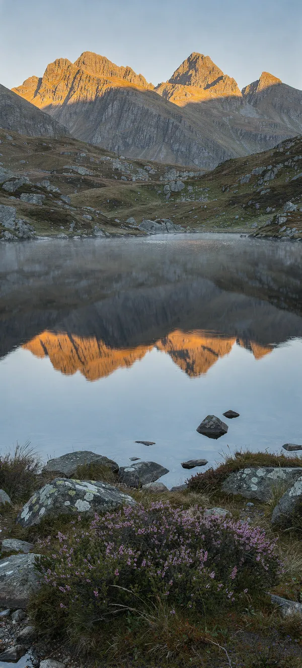 Scottish Highland Dawn Reflection