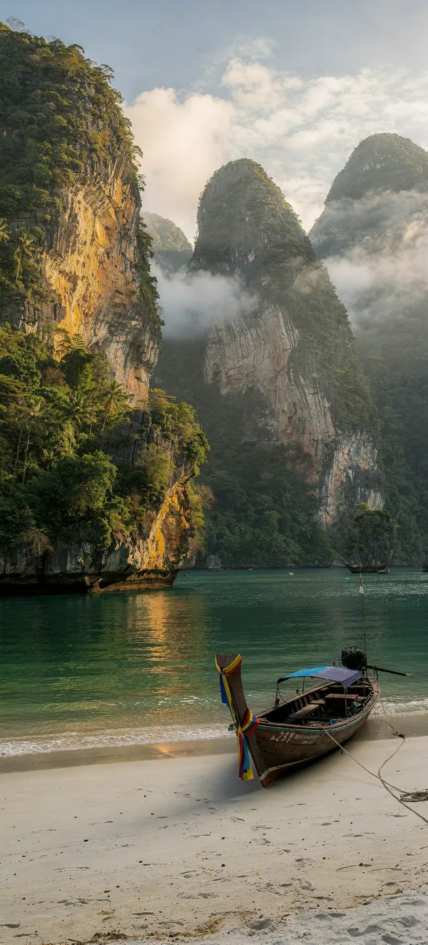 Tropical Karst Beach Paradise