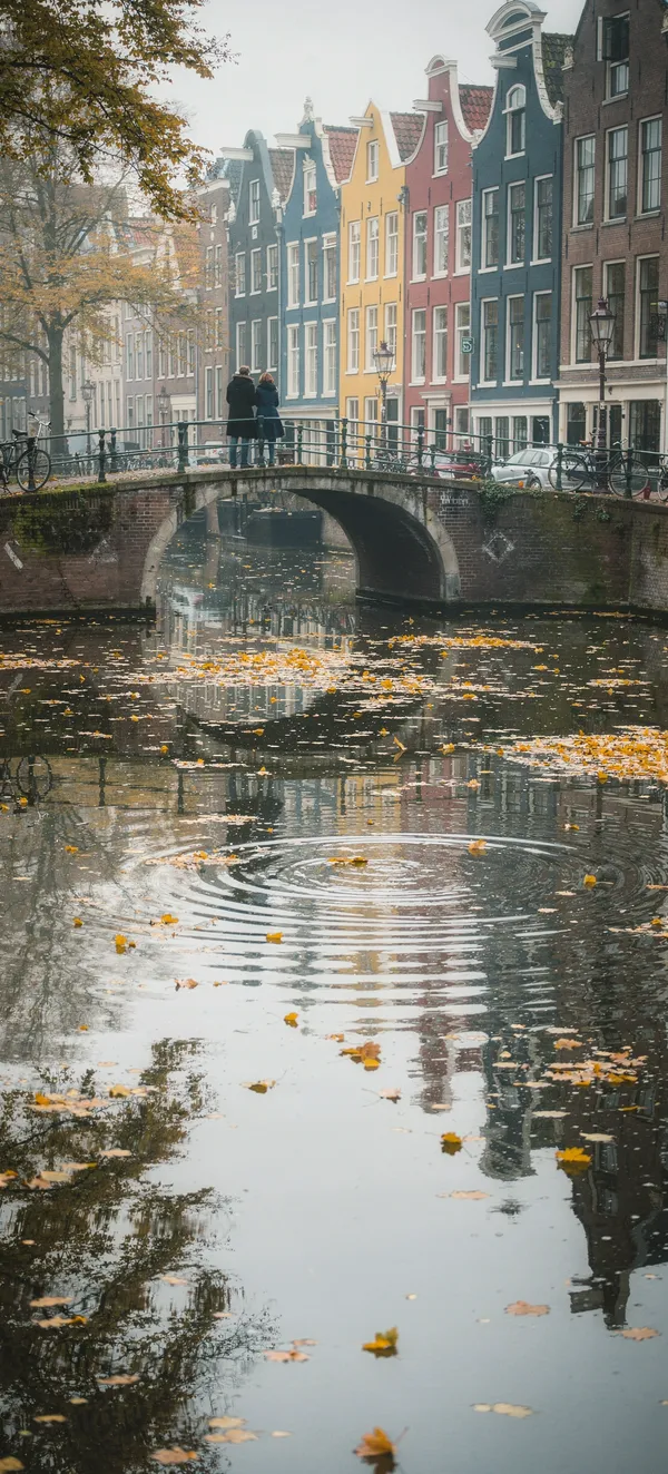 Amsterdam Autumn Reflection