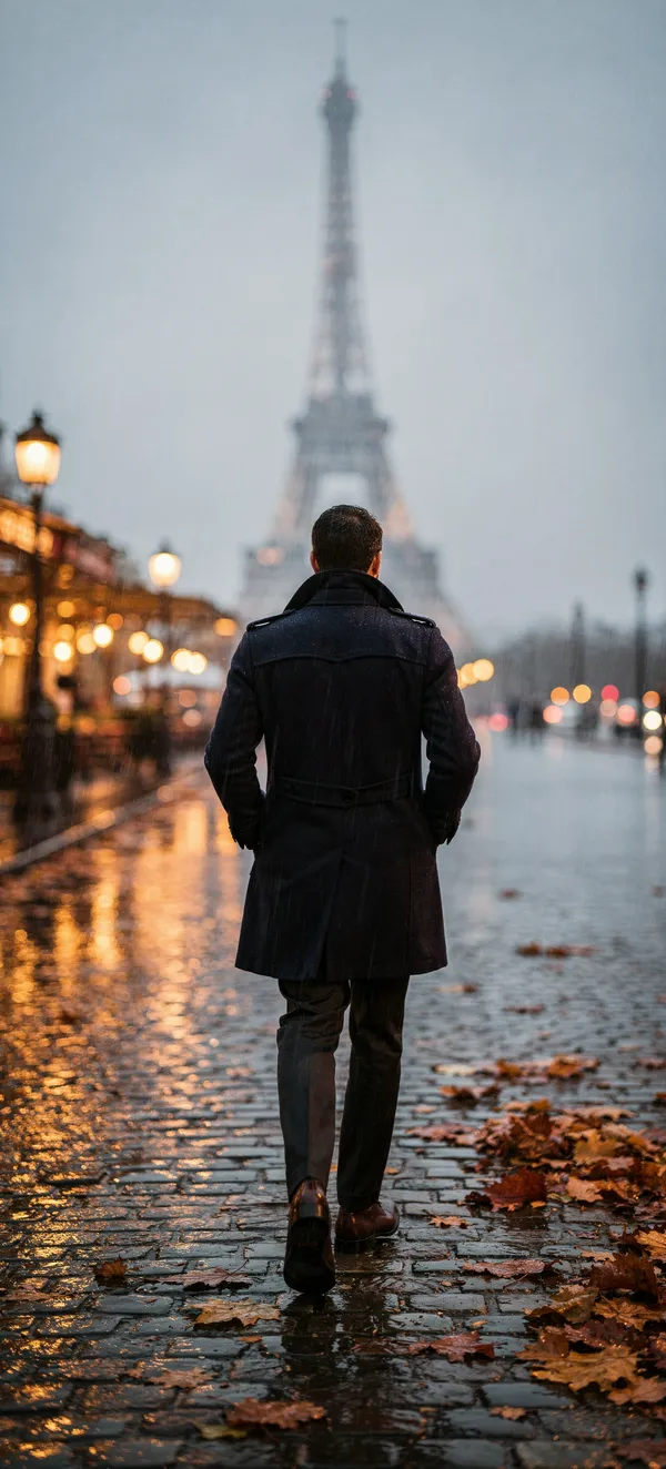 Parisian Rain Walk