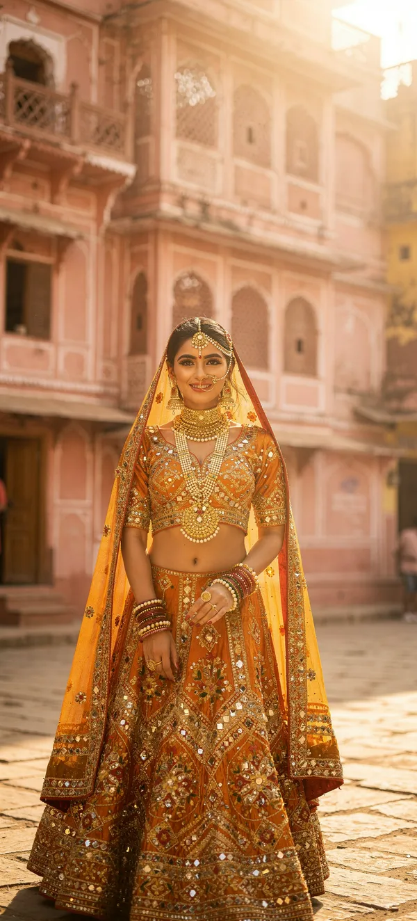 Rajasthani Woman Jaipur Portrait