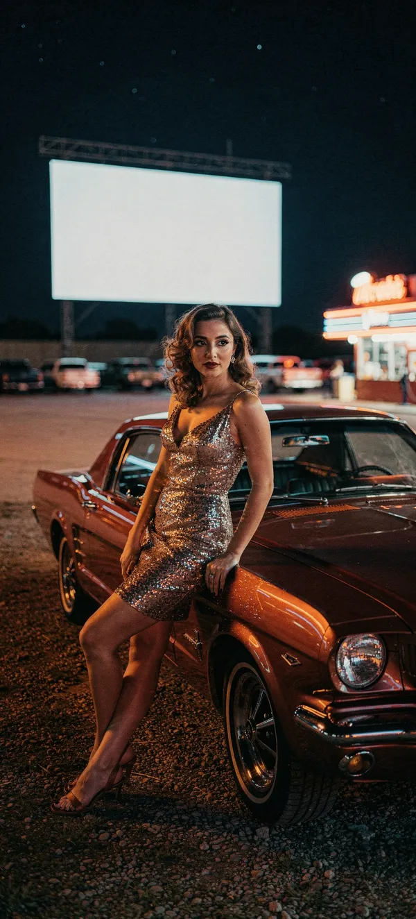 Retro Glamour Drive-In