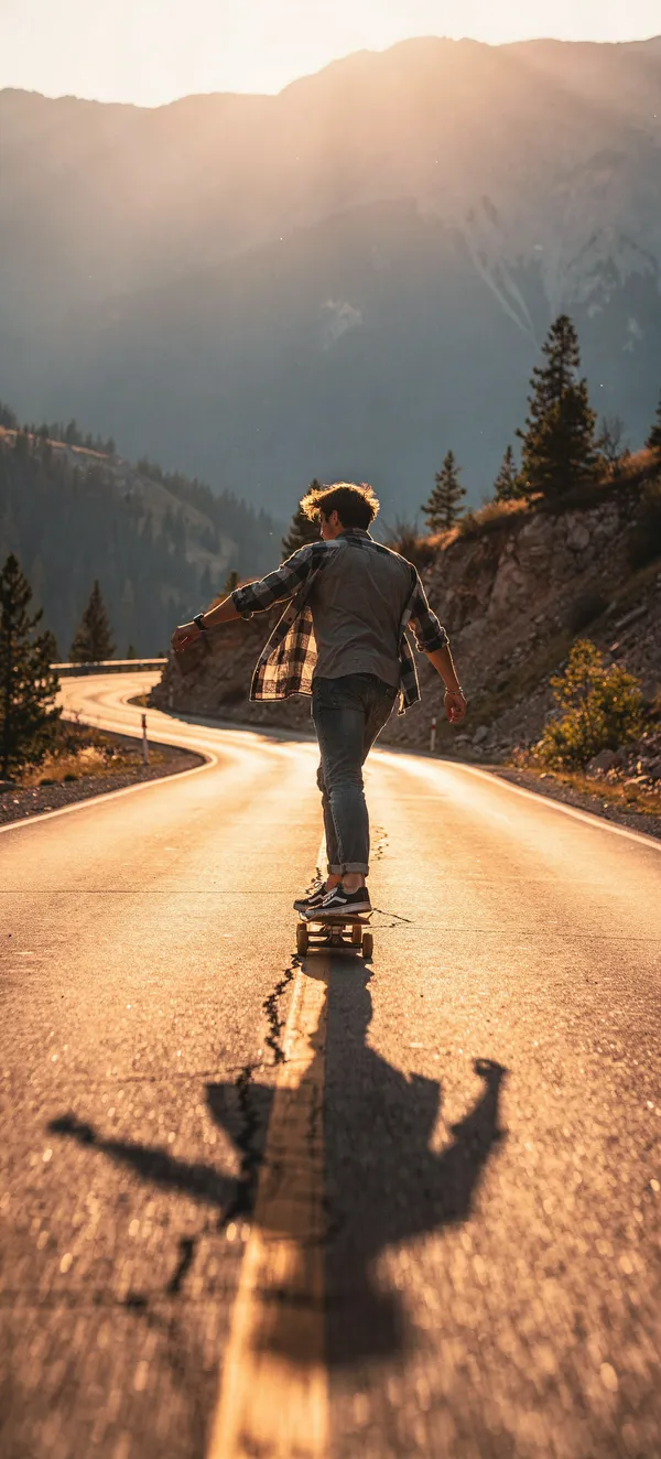 Mountain Skateboard Freedom