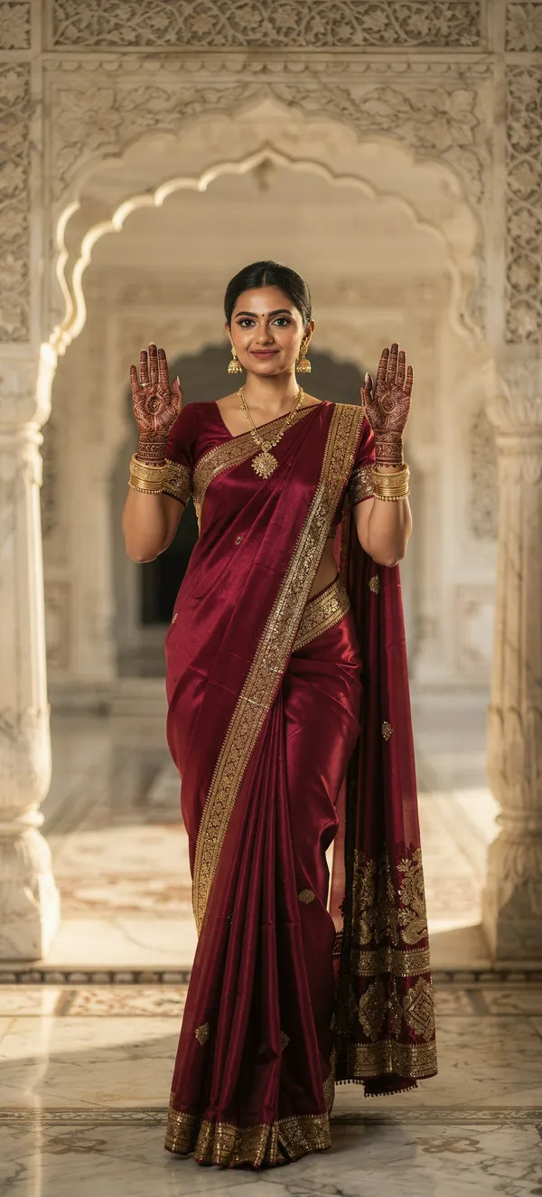 Regal Henna Palace Portrait
