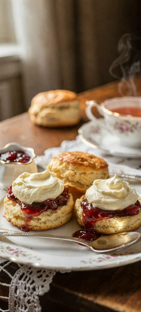 British Scones Tea Time