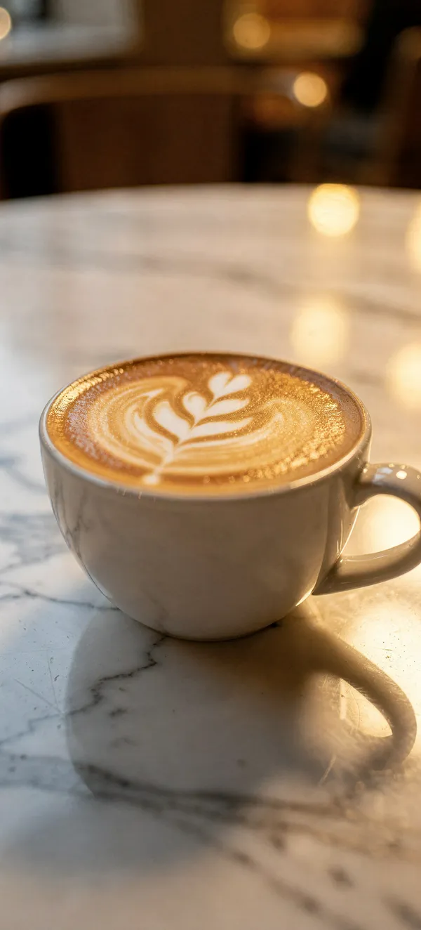 Coffee Latte Art Wallpaper