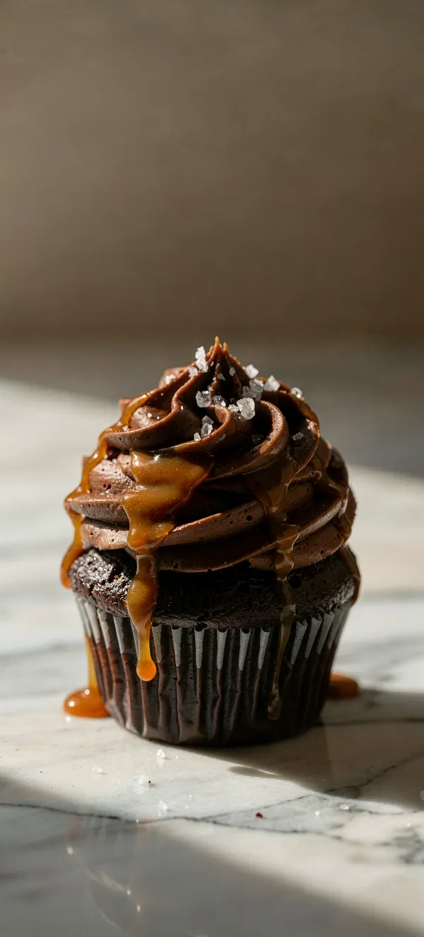 Chocolate Caramel Cupcake