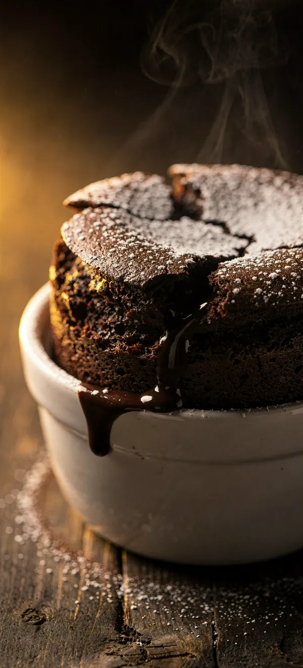 Chocolate Soufflé Wallpaper
