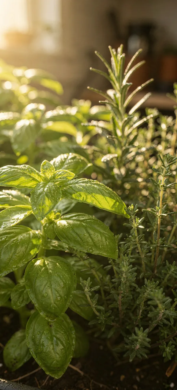 Herb Garden Morning