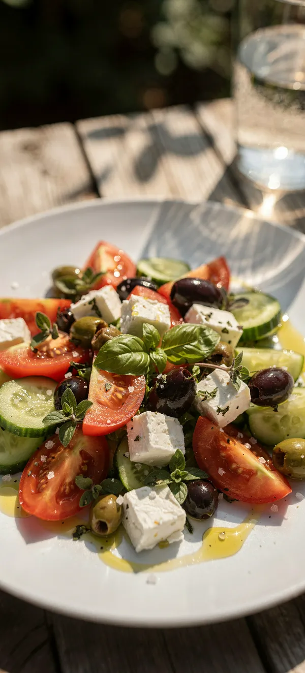 Mediterranean Salad Wallpaper