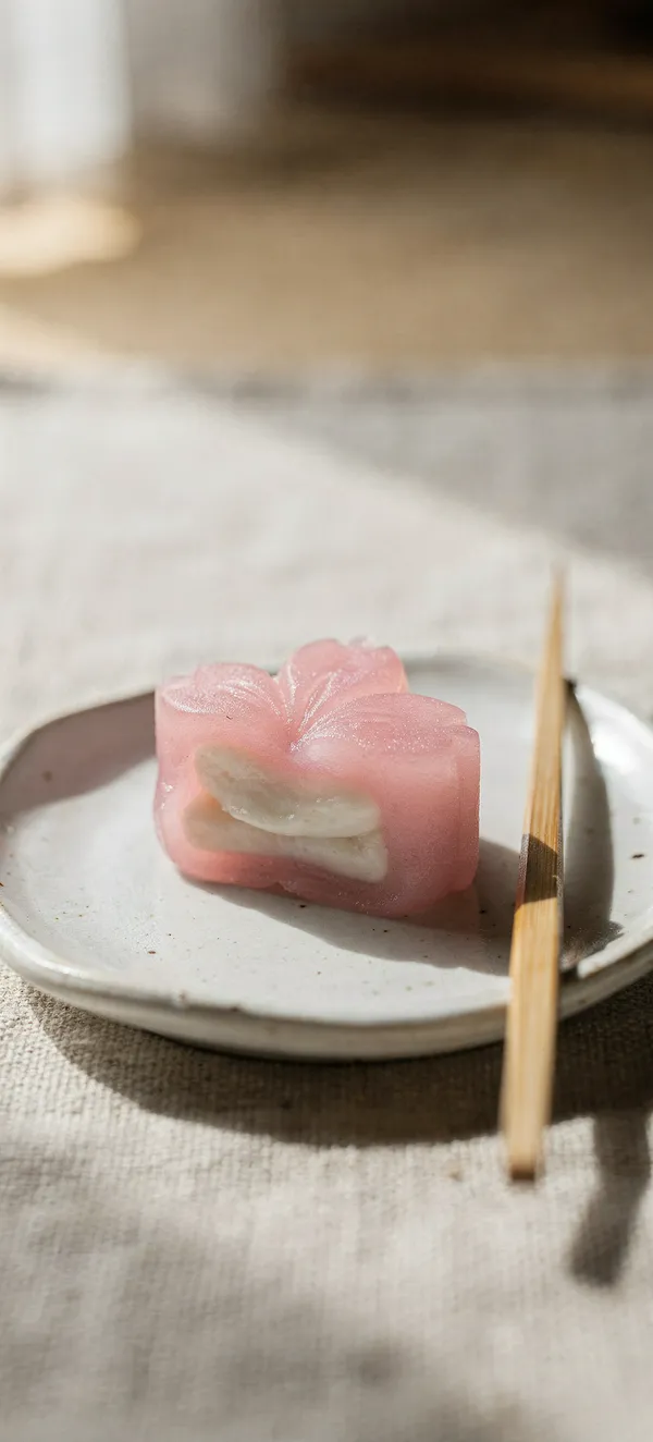 Cherry Blossom Wagashi