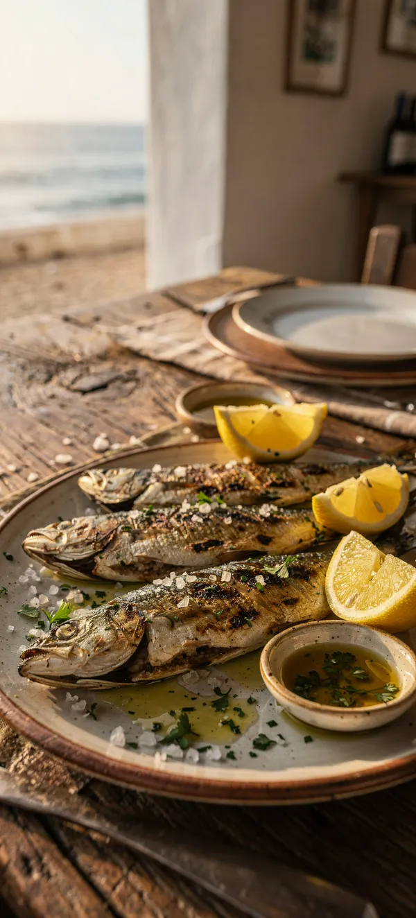 Mediterranean Grilled Sardines
