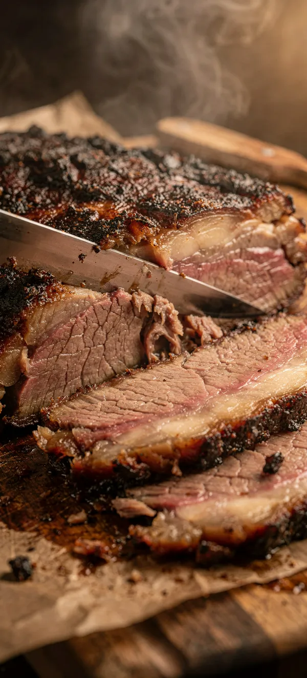 Smoked Brisket Close-up