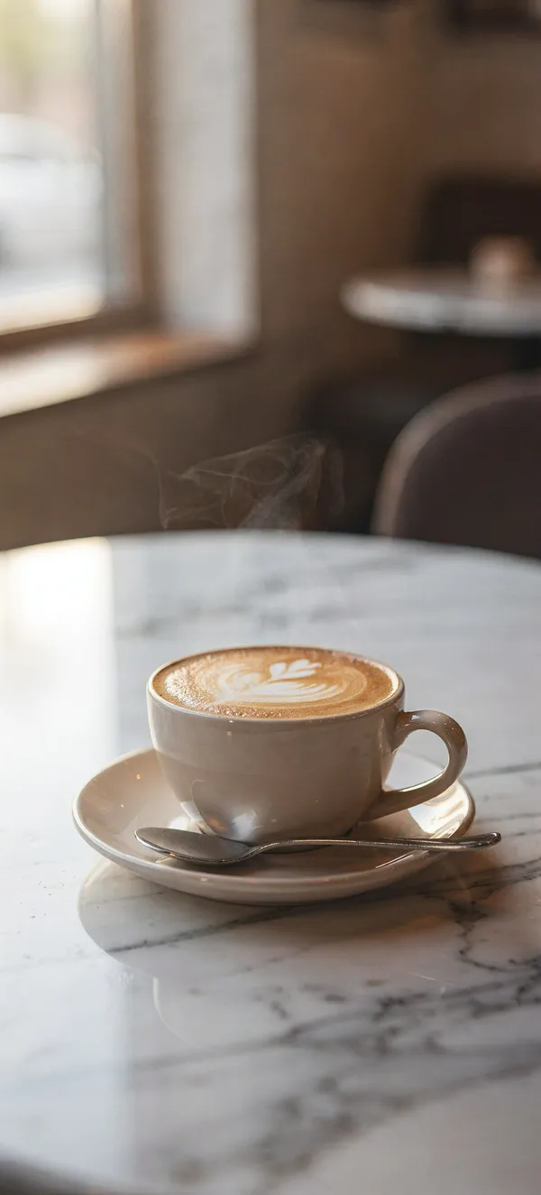 Swan Latte Art Cappuccino