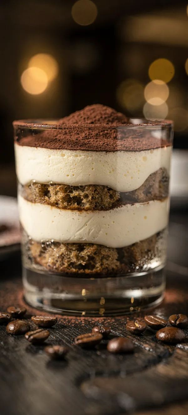 Elegant Tiramisu Wallpaper