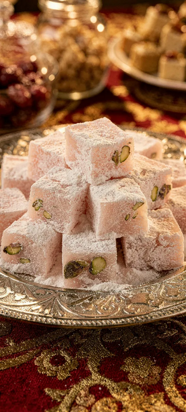 Rose Water Turkish Delight