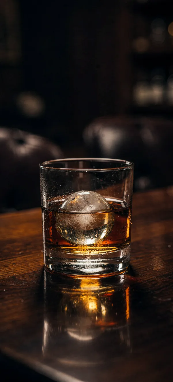 Whiskey Glass Moody Bar