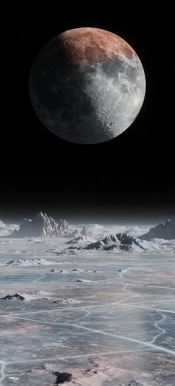 Charon Over Pluto