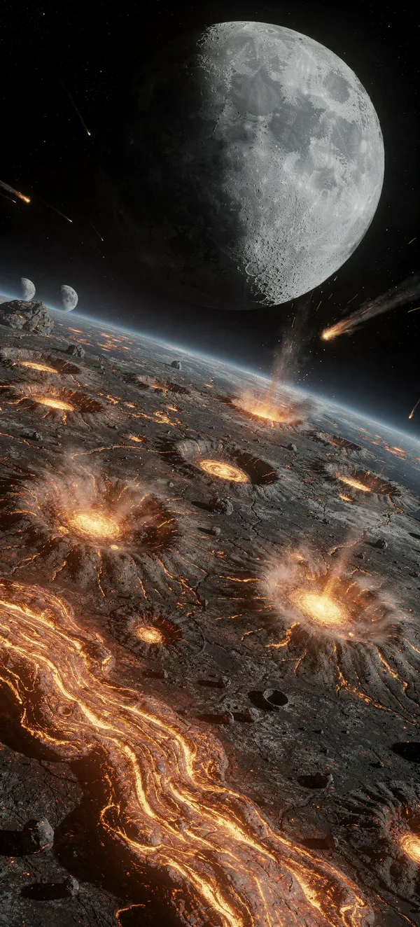 Early Earth Lava Flow