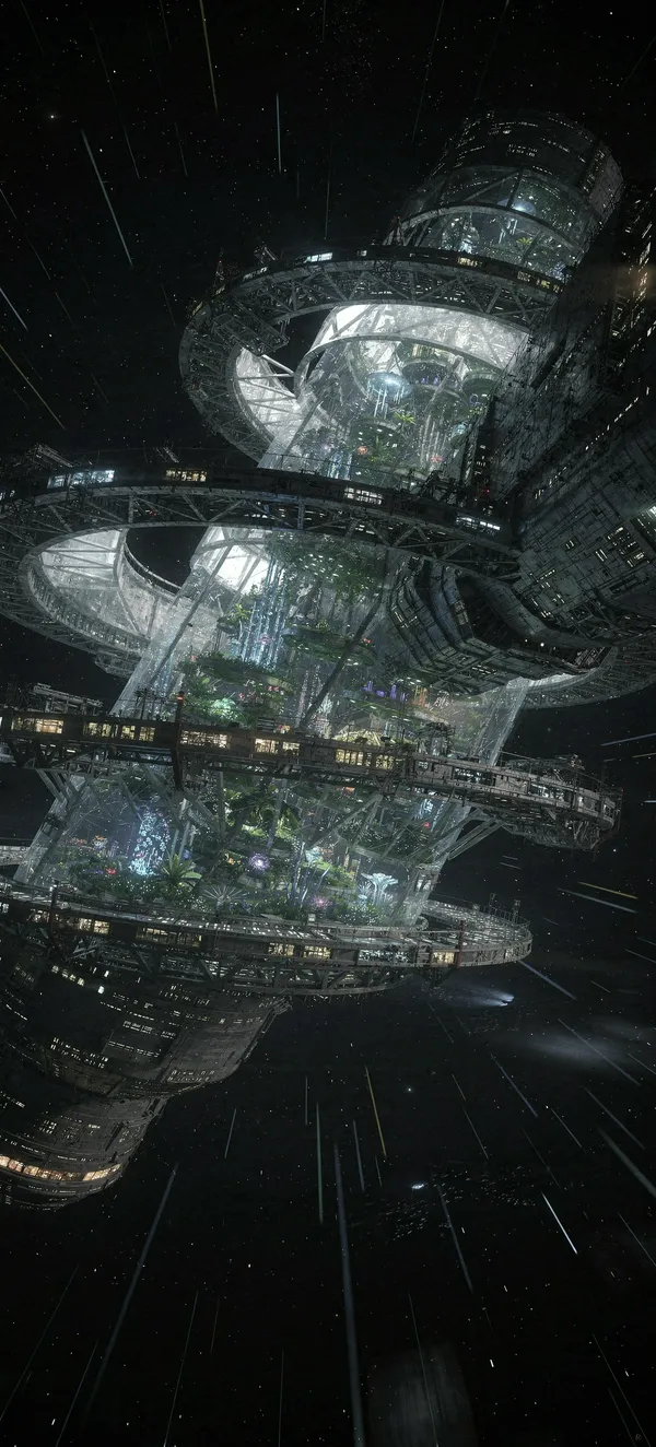Generation Ship in Interstellar Space