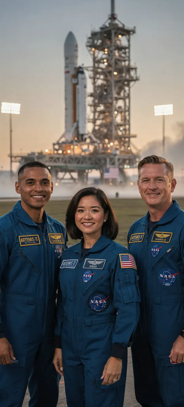NASA Artemis II Astronauts
