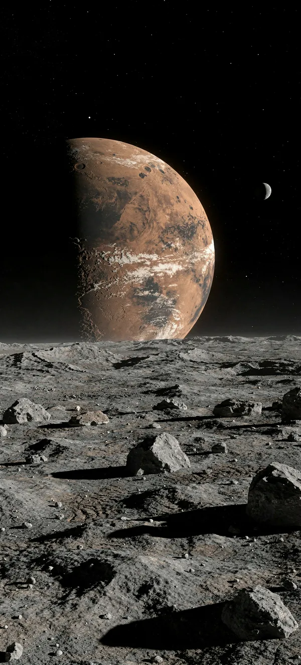 MMX Mission: Mars from Phobos