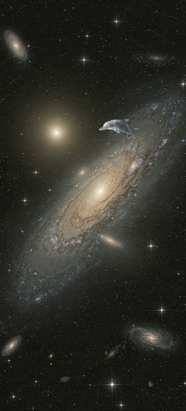 Porpoise Galaxy NGC 2936