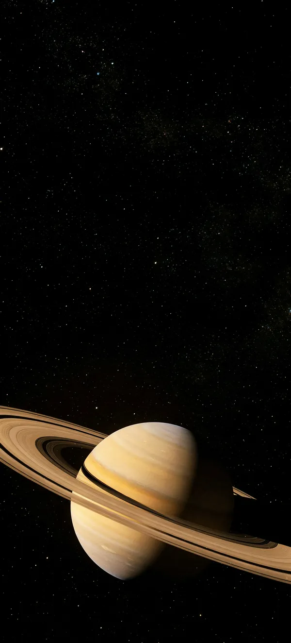 Ringed Planet Space 4K — Home screen