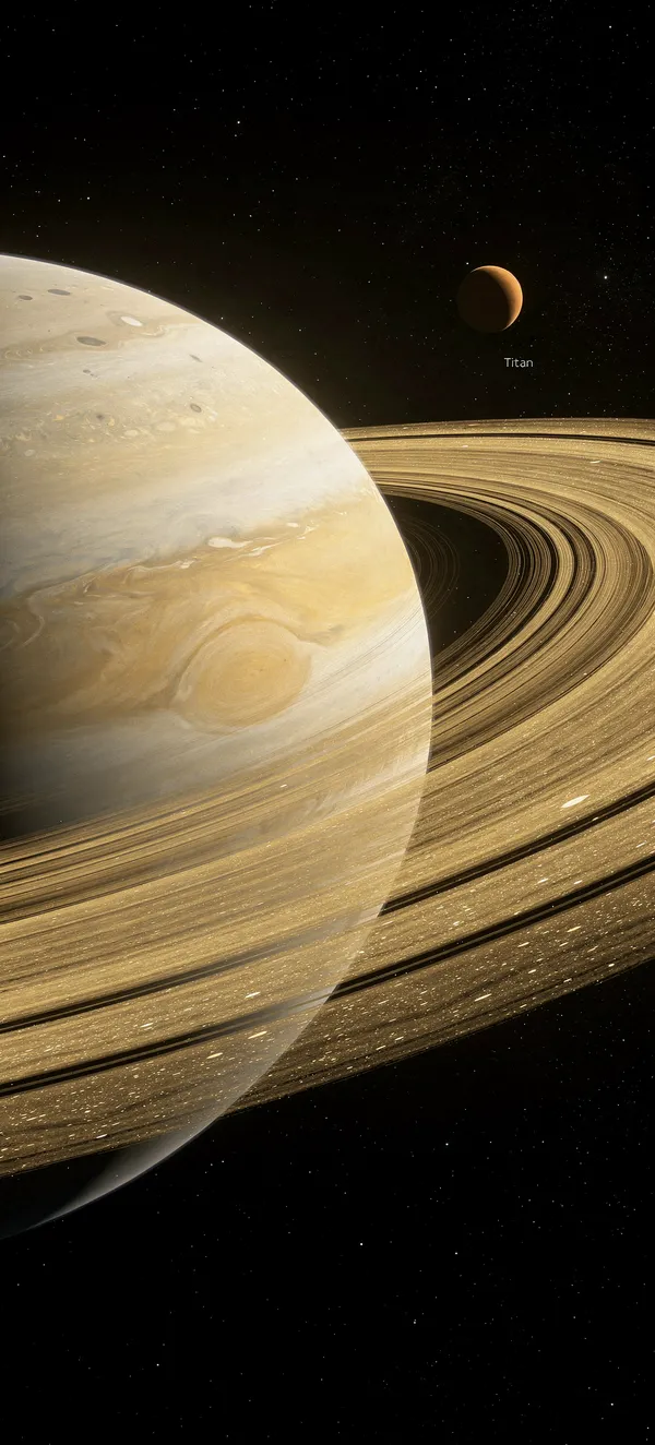 Saturn Opposition 2026: Golden Rings and Titan
