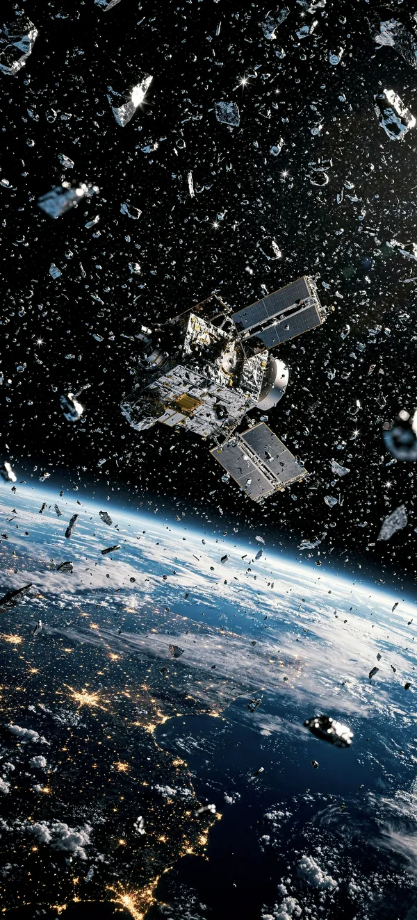 Space Debris Field 4K