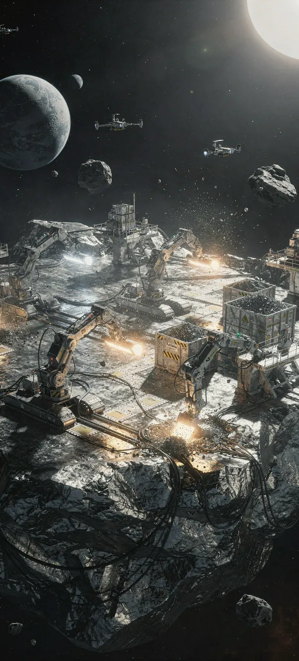 Asteroid Mining Outpost