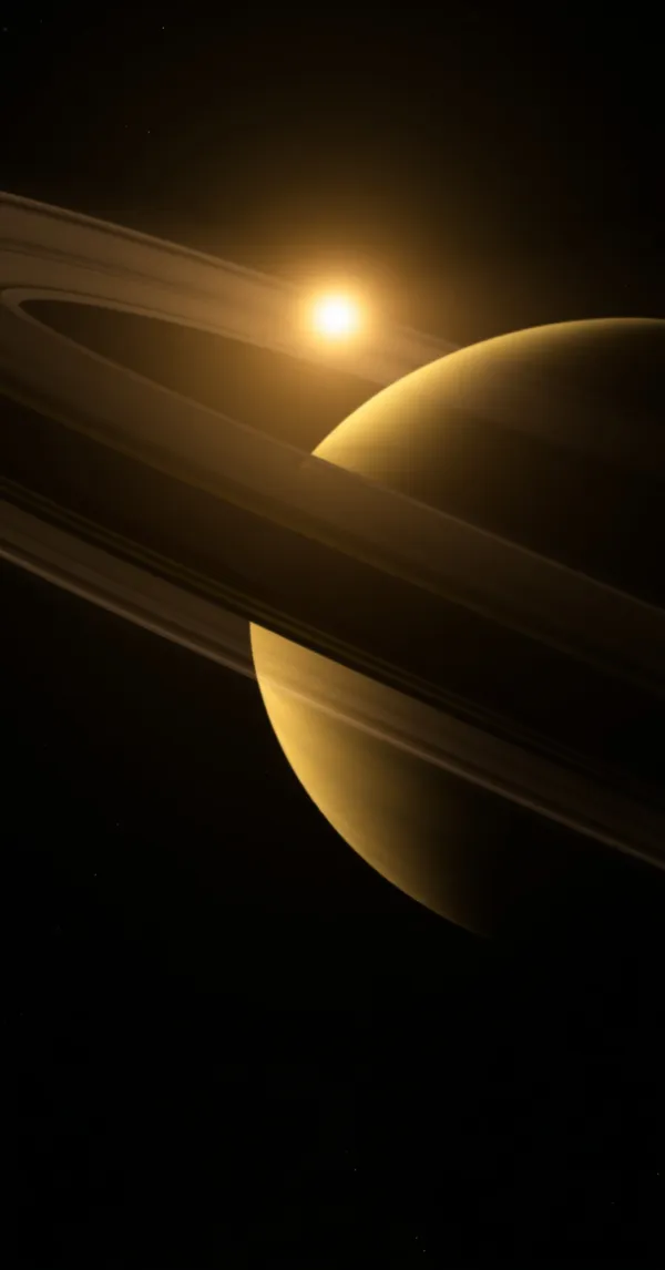 Space Saturn Rings