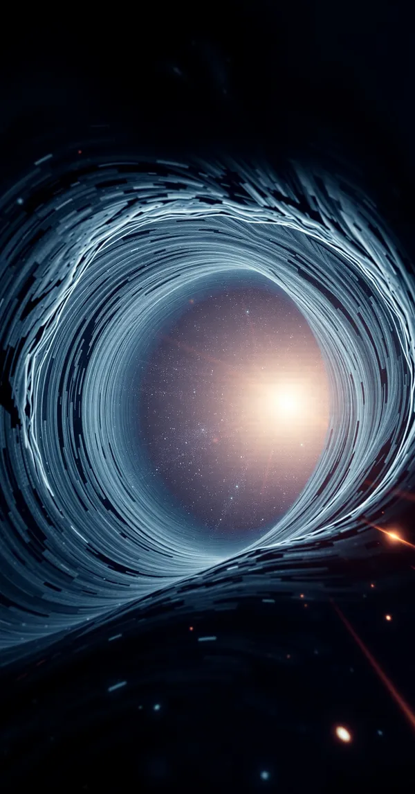 Space Wormhole Travel