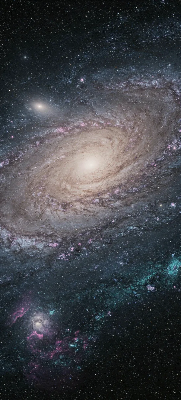 Spiral Galaxy Close-Up — Home screen