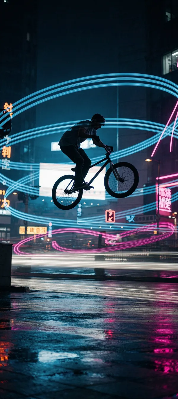 BMX Urban Motion Wallpaper