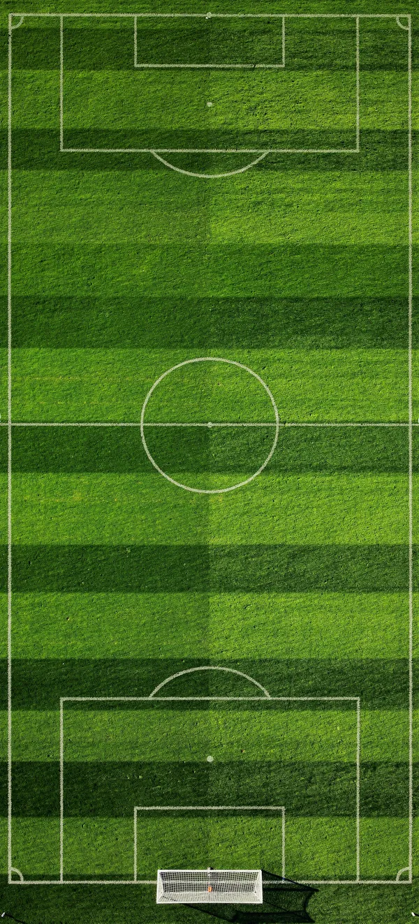 Football Pitch Mowing Stripes