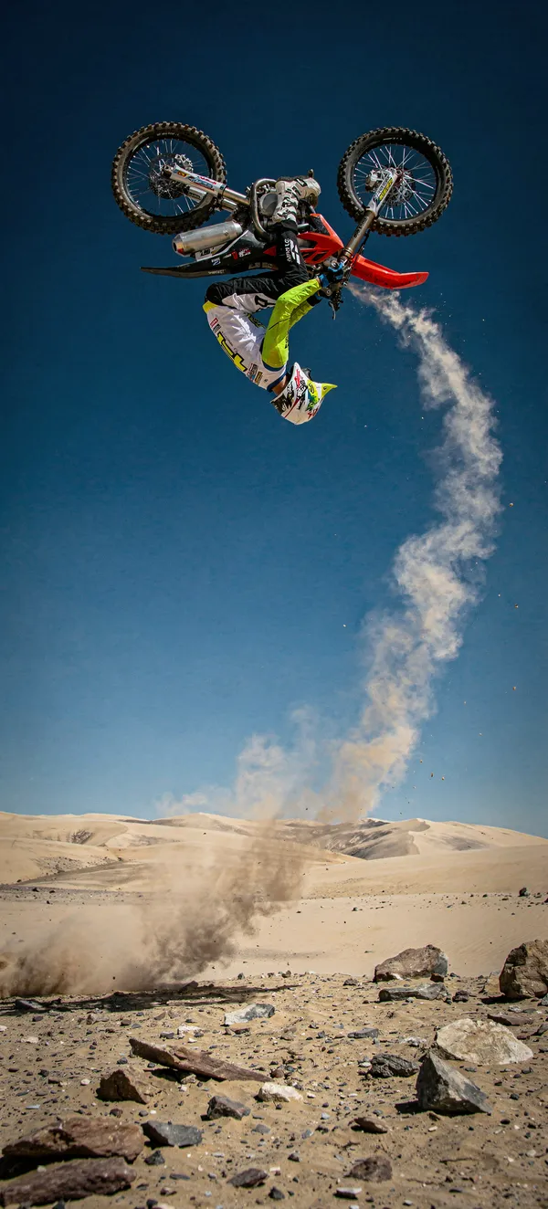 Desert Moto Backflip