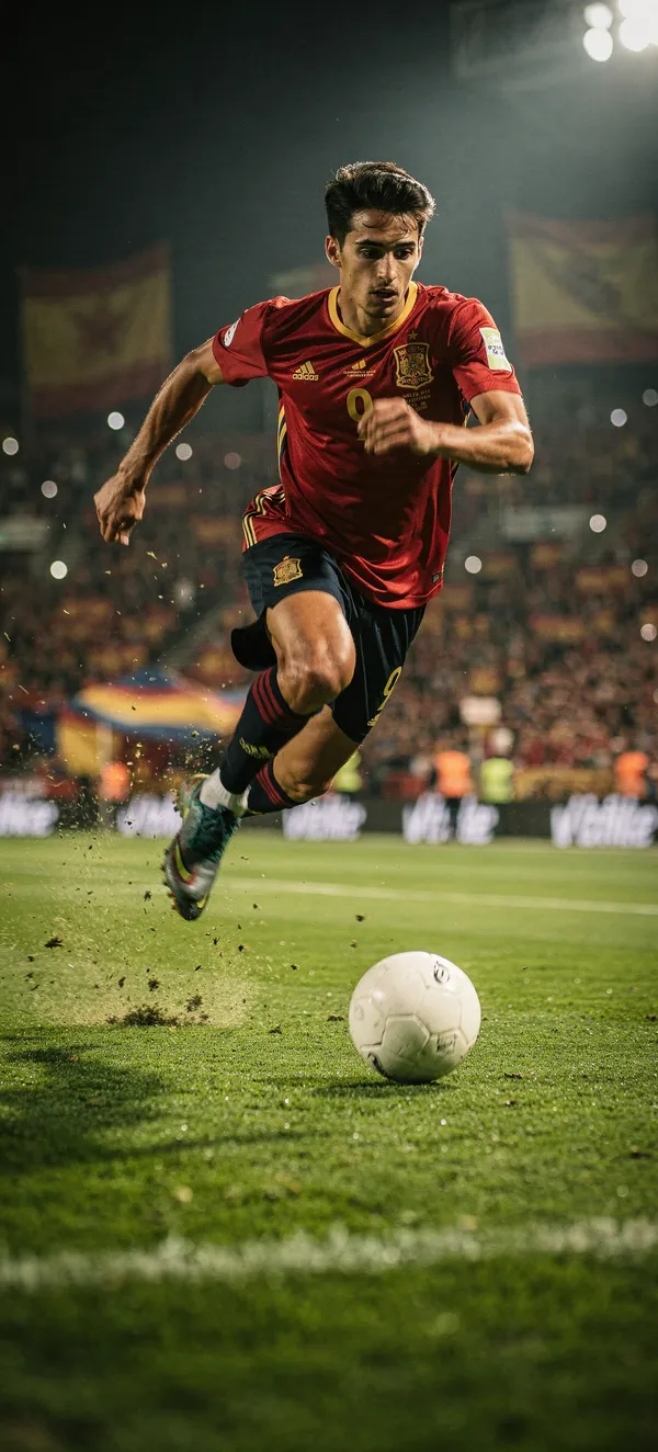 Gavi Spain Football Wallpaper