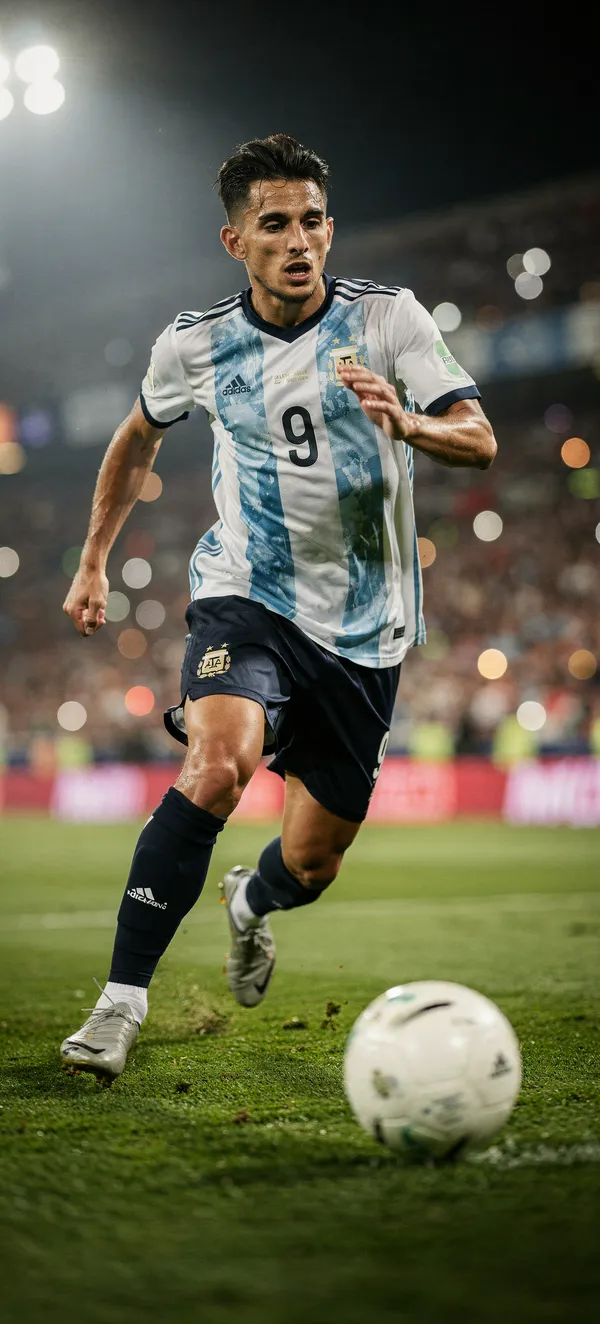 Julian Alvarez Argentina Jersey Wallpaper