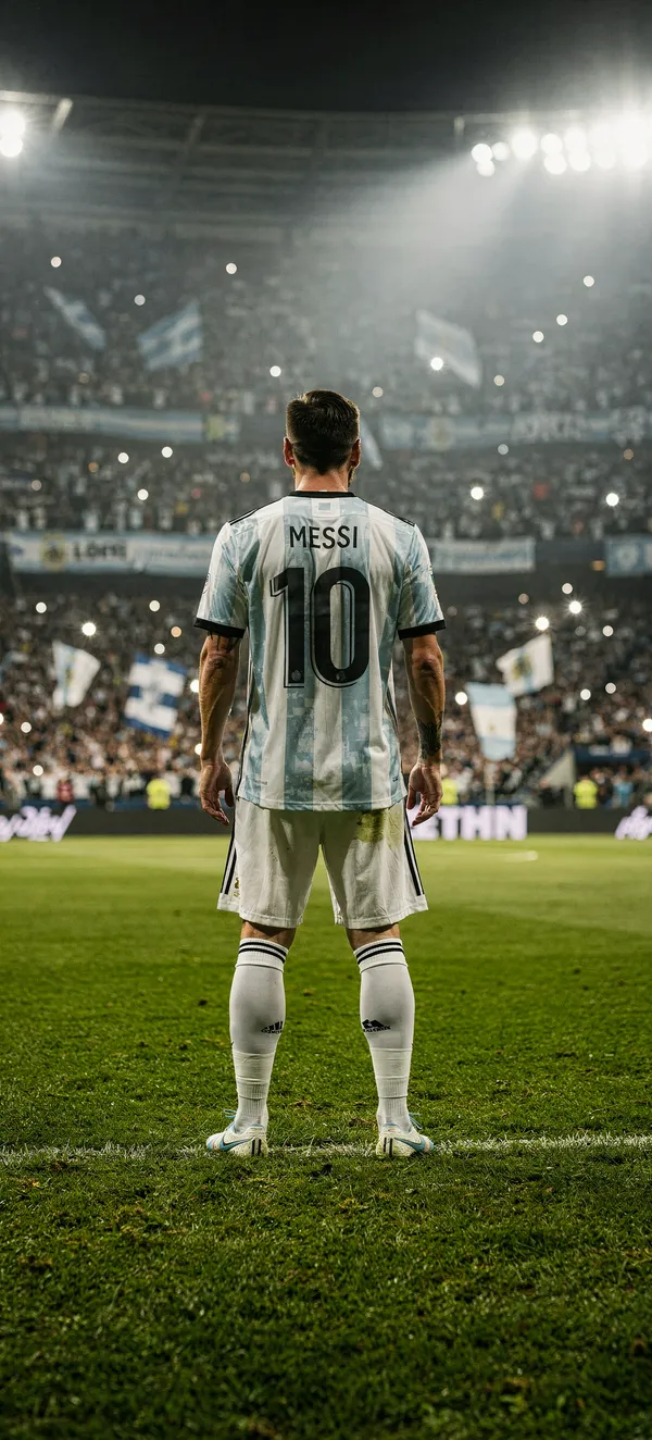 Messi Argentina Stadium 4K