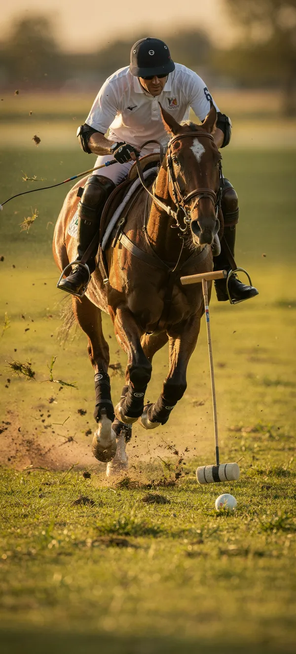 Polo Horse Gallop