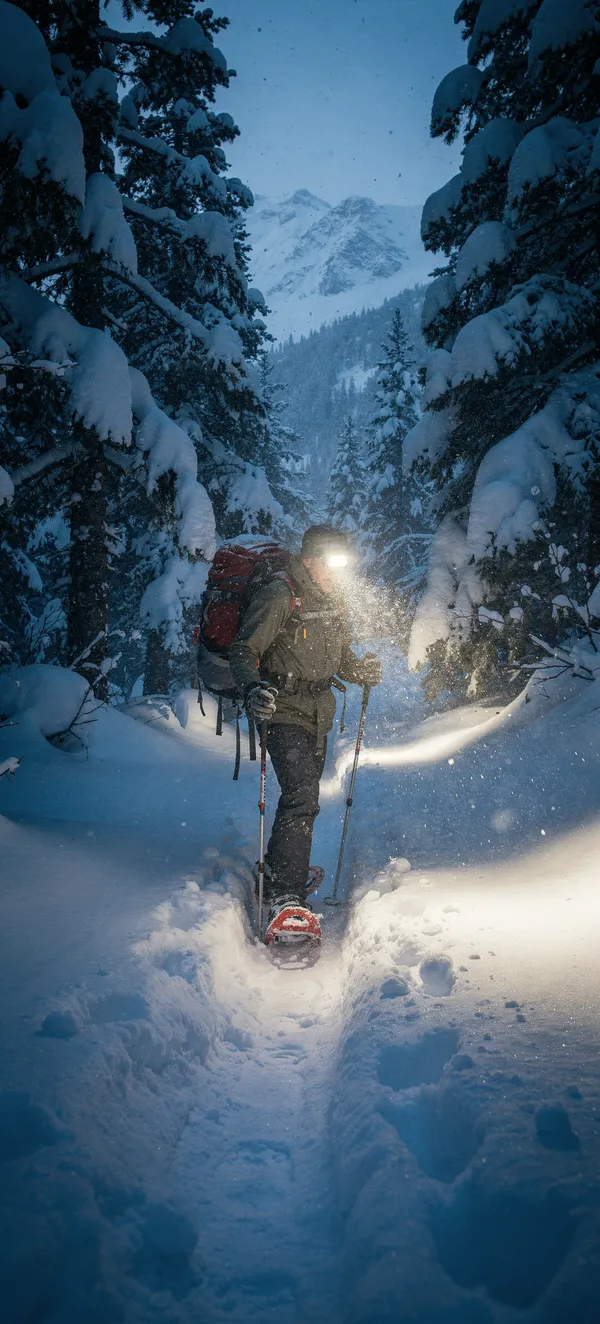 Winter Snowshoeing Adventure
