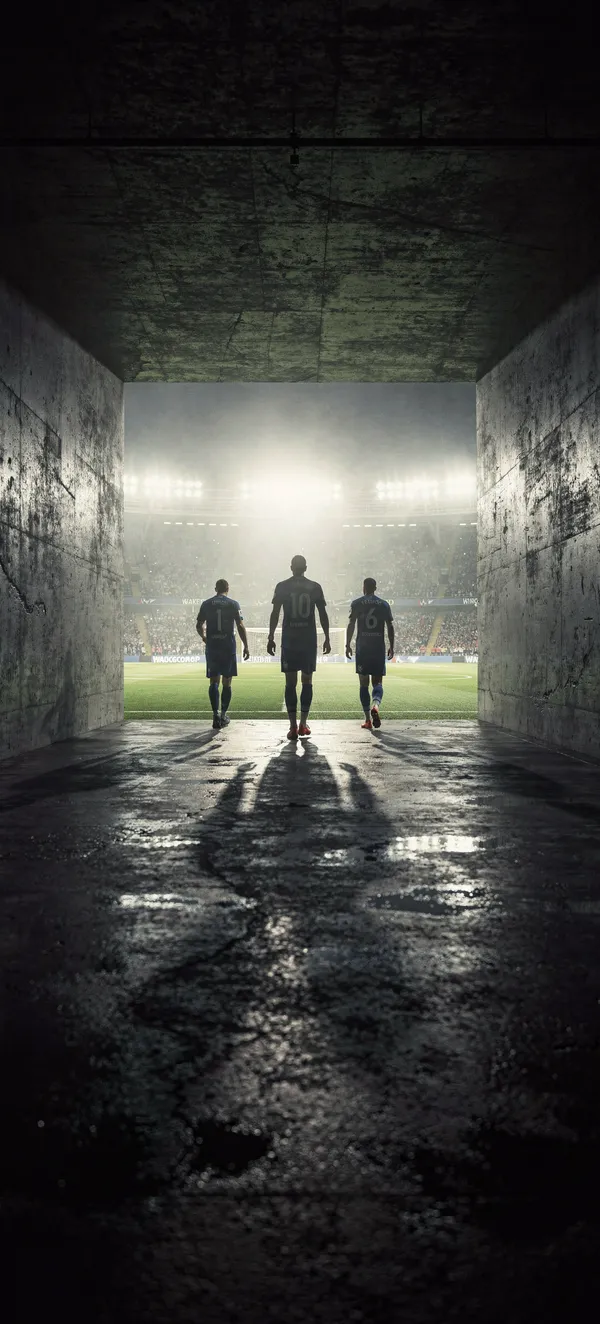 Stadium Tunnel Players