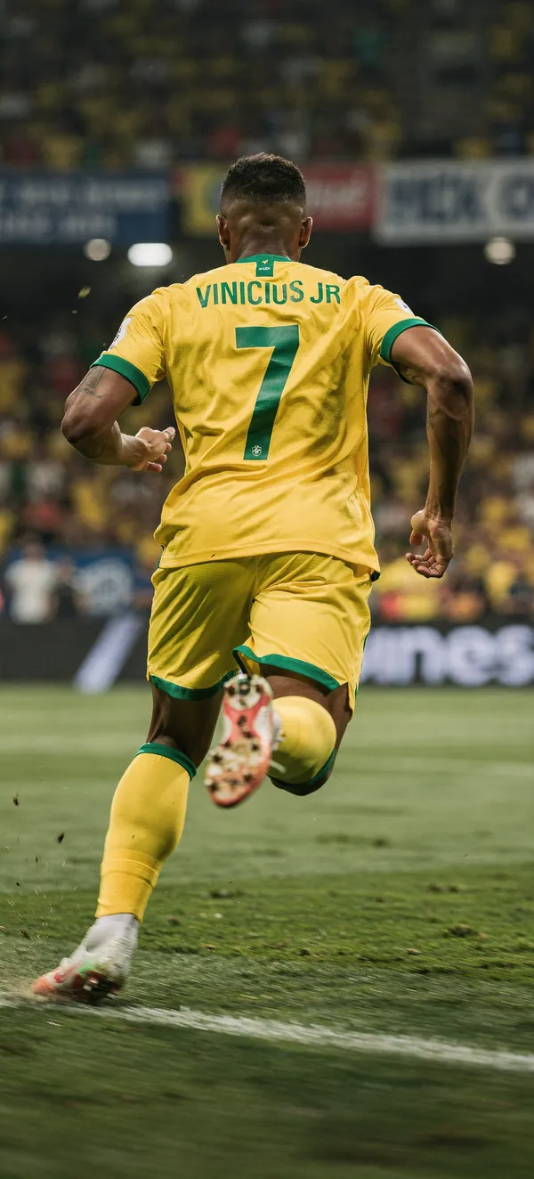 Vinicius Jr Speed Action 4K