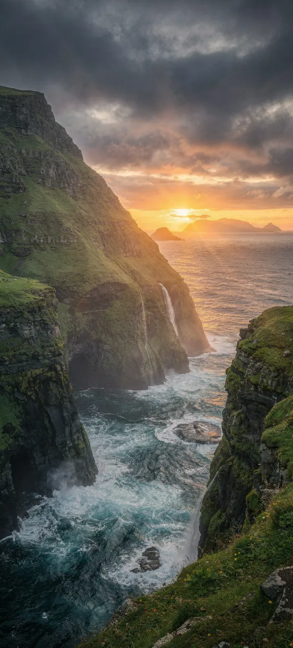 Faroe Islands Sunset