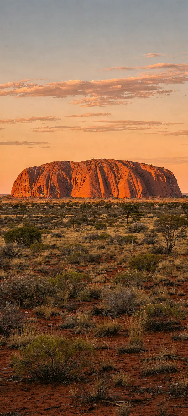 Uluru Sunset Glow