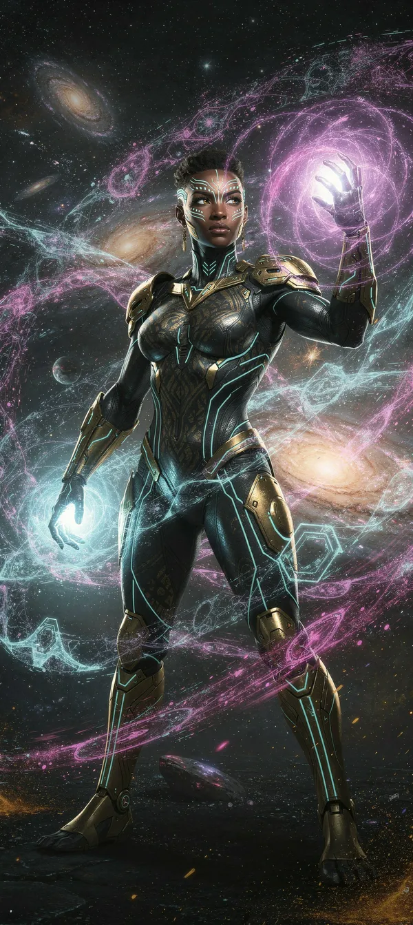 Quantum Guardian Wallpaper