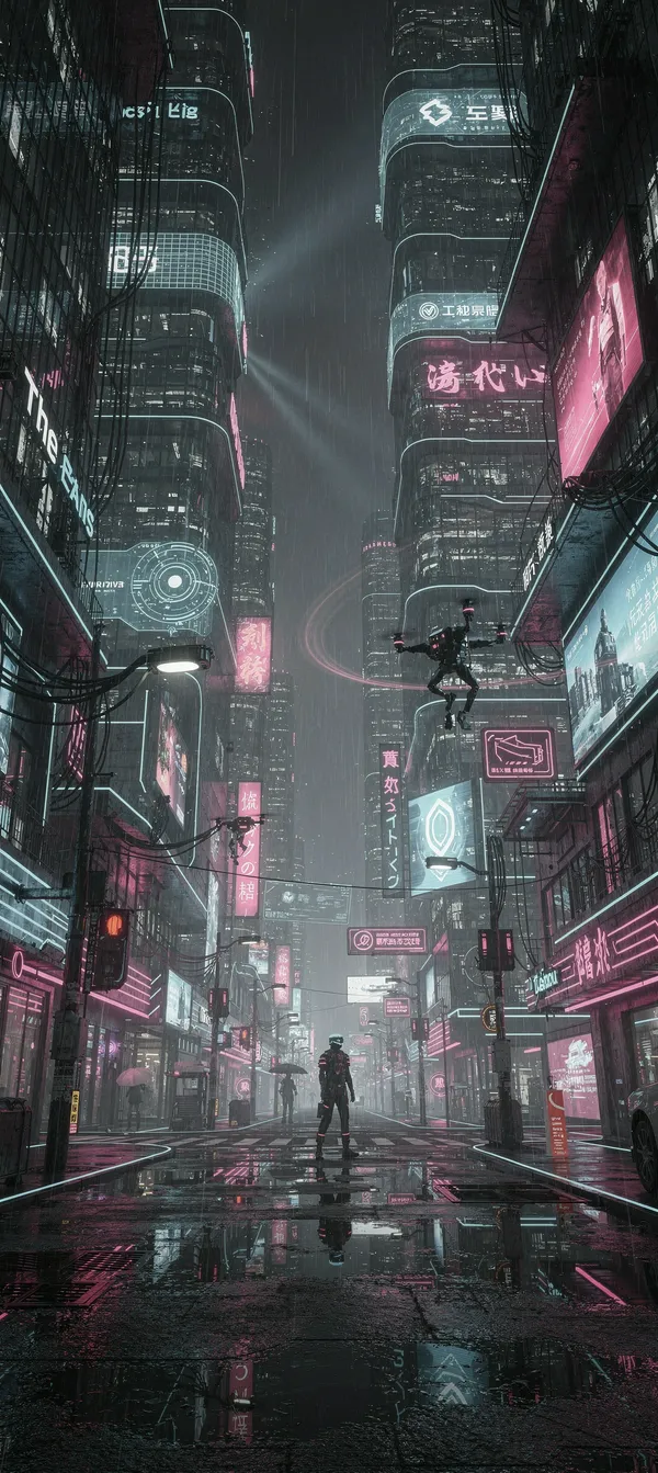 Cyberpunk Tokyo Night