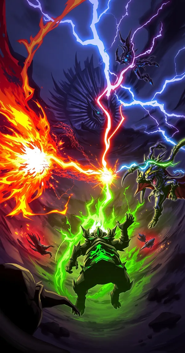 Pokemon Inspired Battle