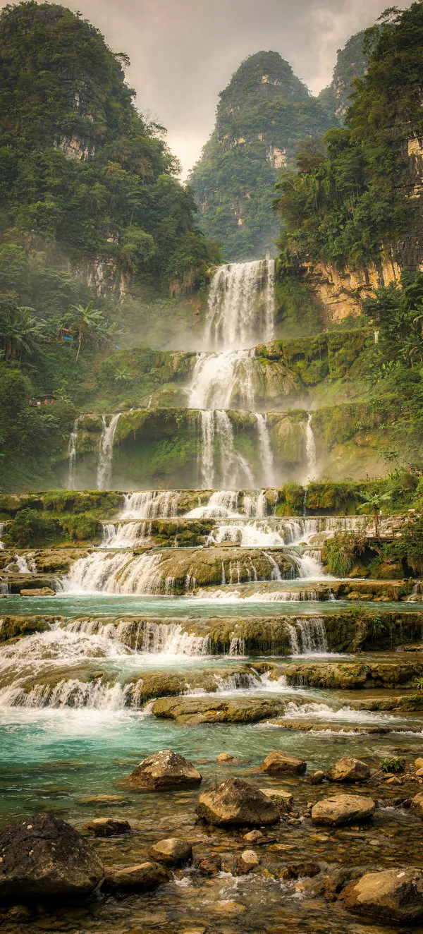 Ban Gioc Falls Tropical Cascade